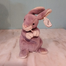 Ty Beanie Babies Springy The Lavender Bunny 6  TY 2000