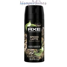 Axe Spiced Latte Cardamom + Patchouli Premium Body Spray 4oz / 113g