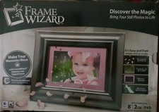 FrameWizard 8-Inch Digital Picture Frame Built-in 2GB Internal Memory Speakers