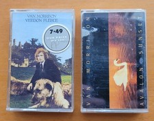 2 x VAN MORRISON Cassette Tapes - Veedon Fleece / Avalon Sunset