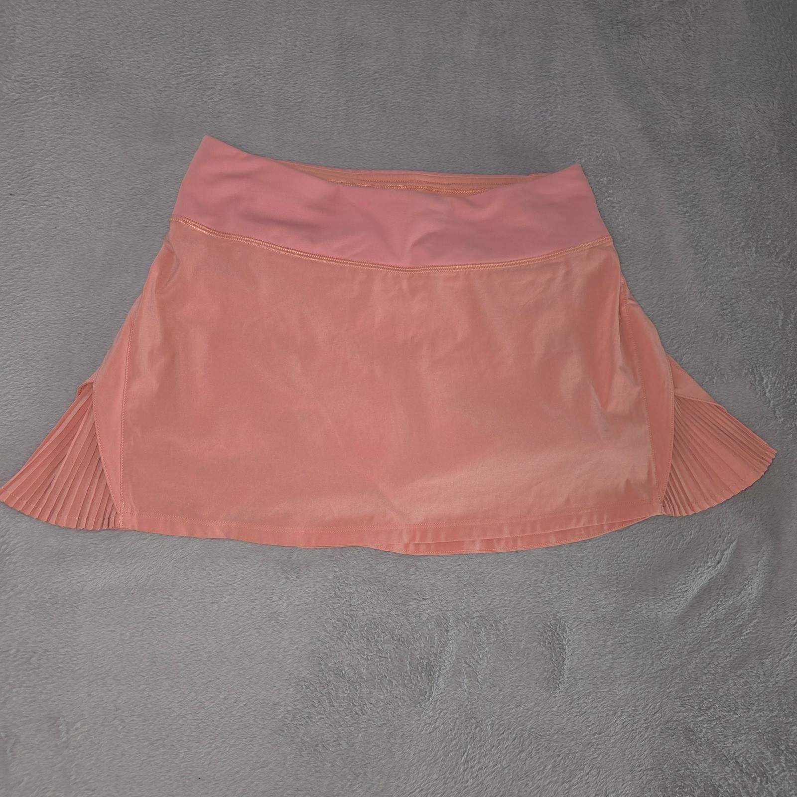 Lululemon Pace Rival Pink Pleated Athletic Tennis Skort Skirt Size 4