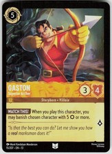 Gaston Superior Archer 15/204 Attack of the Vine Disney Lorcana