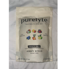 purelyte Electrolyte Drink Mix Powder Variety Pack Sugar-Free 6 Sticks