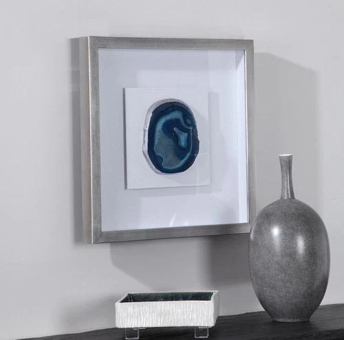 Uttermost 04226 Kalia 19-3/4" x 19-3/4" Framed Decorative Panel - White - Picture 3 of 7