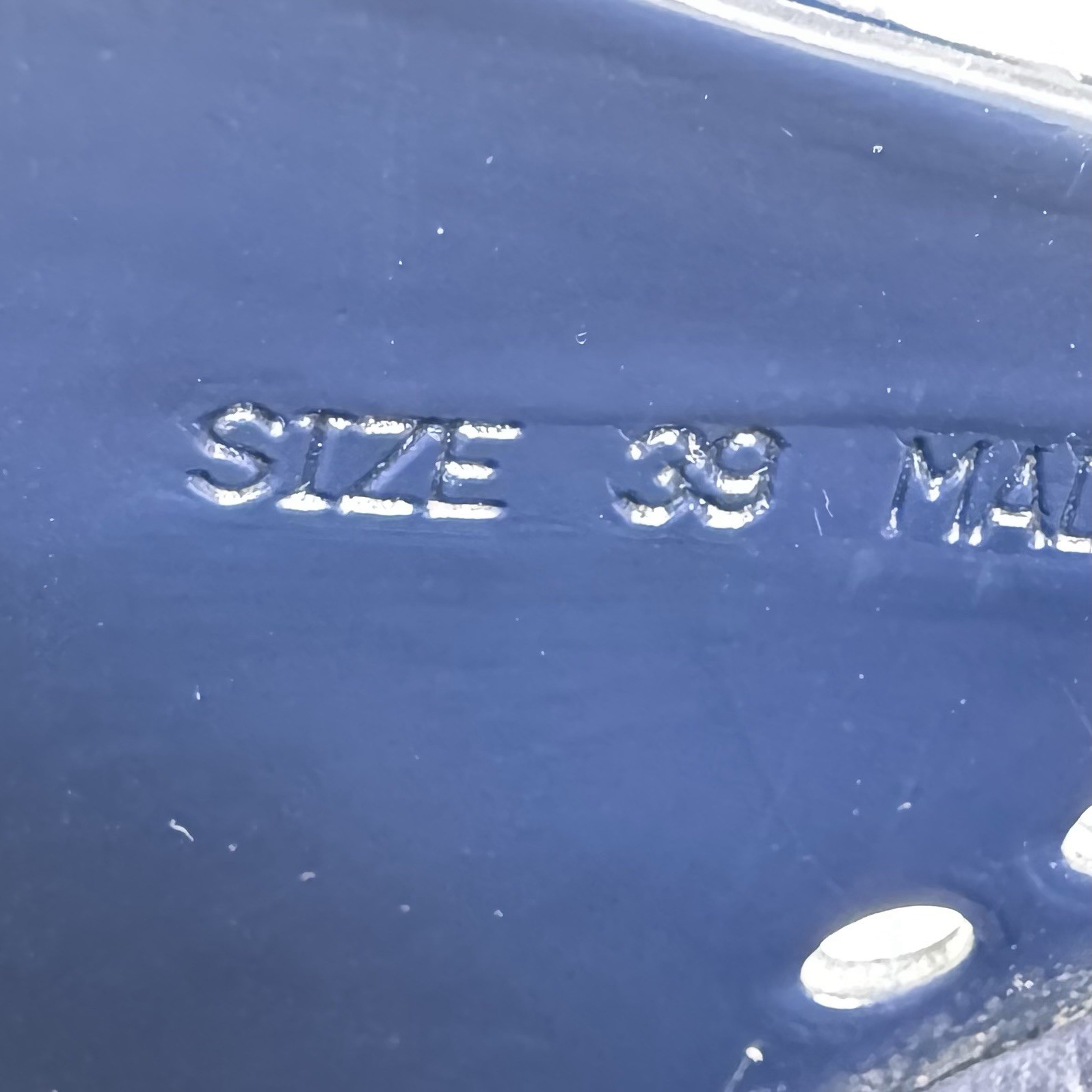 Dansko Pixie Blue Floral Molded Rubber $140 Clog … - image 10