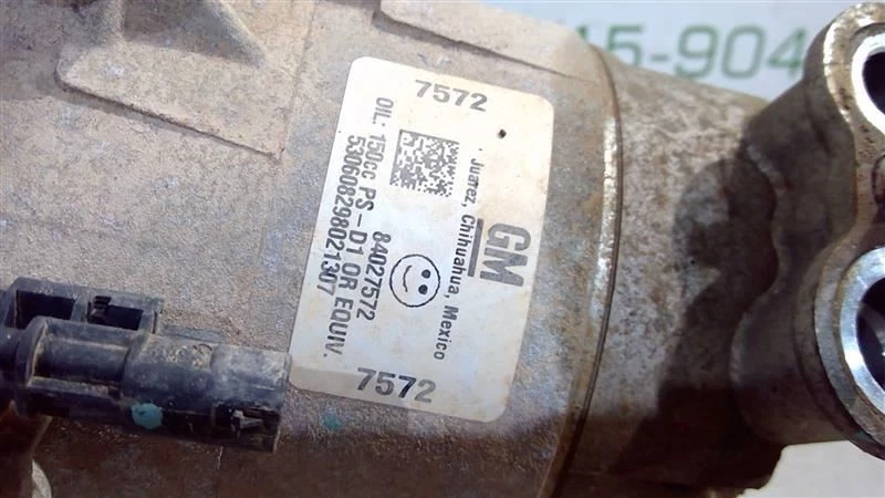 2018-2021 BUICK АНКЛАВ КОМПРЕССОР КОНДИЦИОНЕРА 84338709 - Изображение 2 из 4