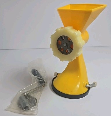 Vintage Kitchen King Foid Grinder Meat Mincer Suction Base Made In Hing Kong...