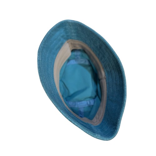 Alo Beachside Bucket Hat Blue Terry Cloth Casual - Picture 5 of 6