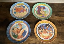 McDonald’s Hercules Plates 1997 Vintage Set of 4