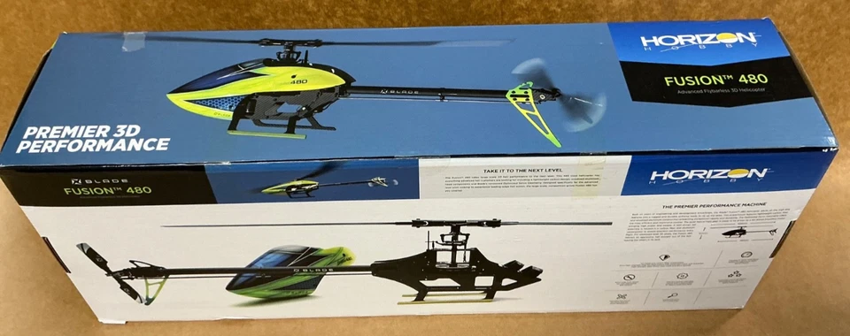 Blade Fusion 480 Electric Helicopter Kit - (BLH4925) NEW IN BOX INVENTORY - Image 4 of 4