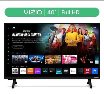 VIZIO 40'' Smart TV with Voice Control, HDR10, & Bluetooth for Ultimate Viewing