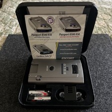 Escort Solo S2 Gray Battery Powered Cordless Radar And Laser Detector  Case