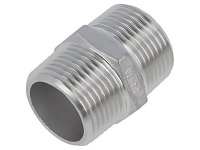 6280-034 Male-male max.10.5bar 1.4408 stainless steel Thread: G 3/4'' GEBO