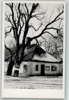 38148145 - 8000 Nymphenburg Ein altes Schneebedecktes Haus Ort handschriftlich