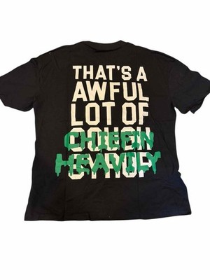 That's A Awful Lot of Cough Syrup Black Shirt Chiefin Heavily Size