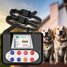 Wireless Dog Fence, Electric Fence System with Big LCD Color Screen, Portable...
