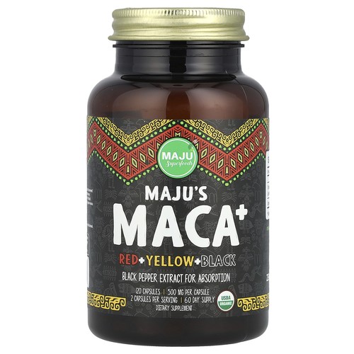 Maju's Maca+, 120 Capsules