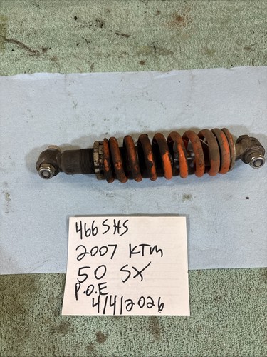 2007 Ktm 50 Sx Rear Shock Suspension 466