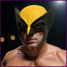 Superhero Wolverine Cosplay Mask Latex Helmet James Howlett Logan Face Mask