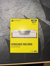Corsair Vengeance RGB DDR5 32GB 6000MHz CL36 Intel XMP Ready CMH32GX5M2B6000C36W