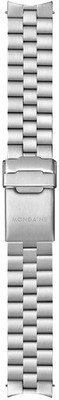 MONDAINE - Milanaise mittleres Gewebe, 20 mm, FMM.22720.ST.EM1.K - Uhrenarmband