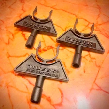 TWEEK drumkey-clip 3-PACK • Slug Percussion Products • FREE SHIPPING!