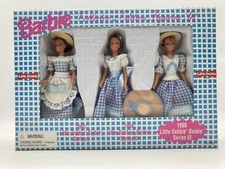 Vintage 1997 Mattel Little Debbie Series Collector's Edition 3 Mini Figurine Set