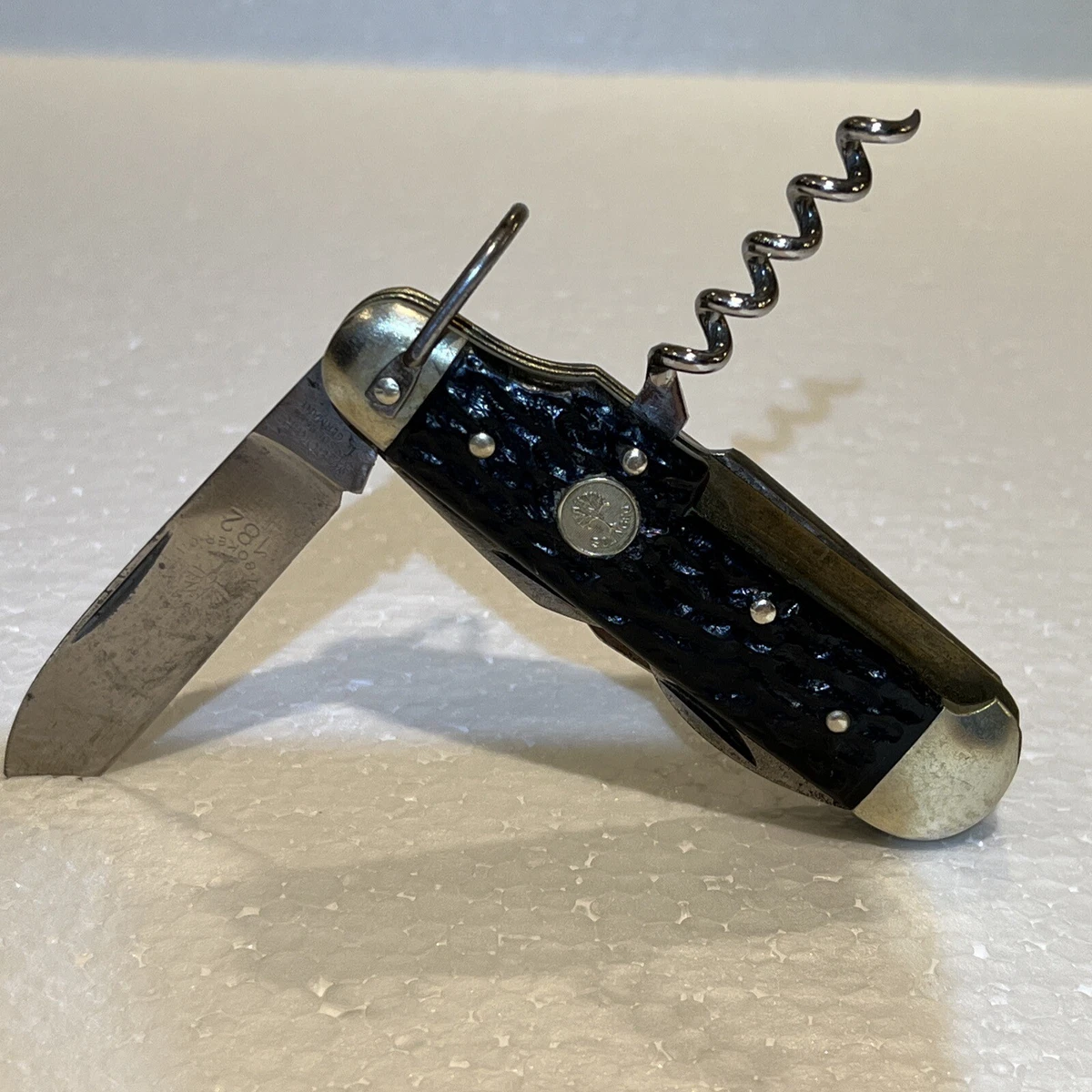 Boker Camp Knife Indiana Collectible Vintage Factory Manufactured 