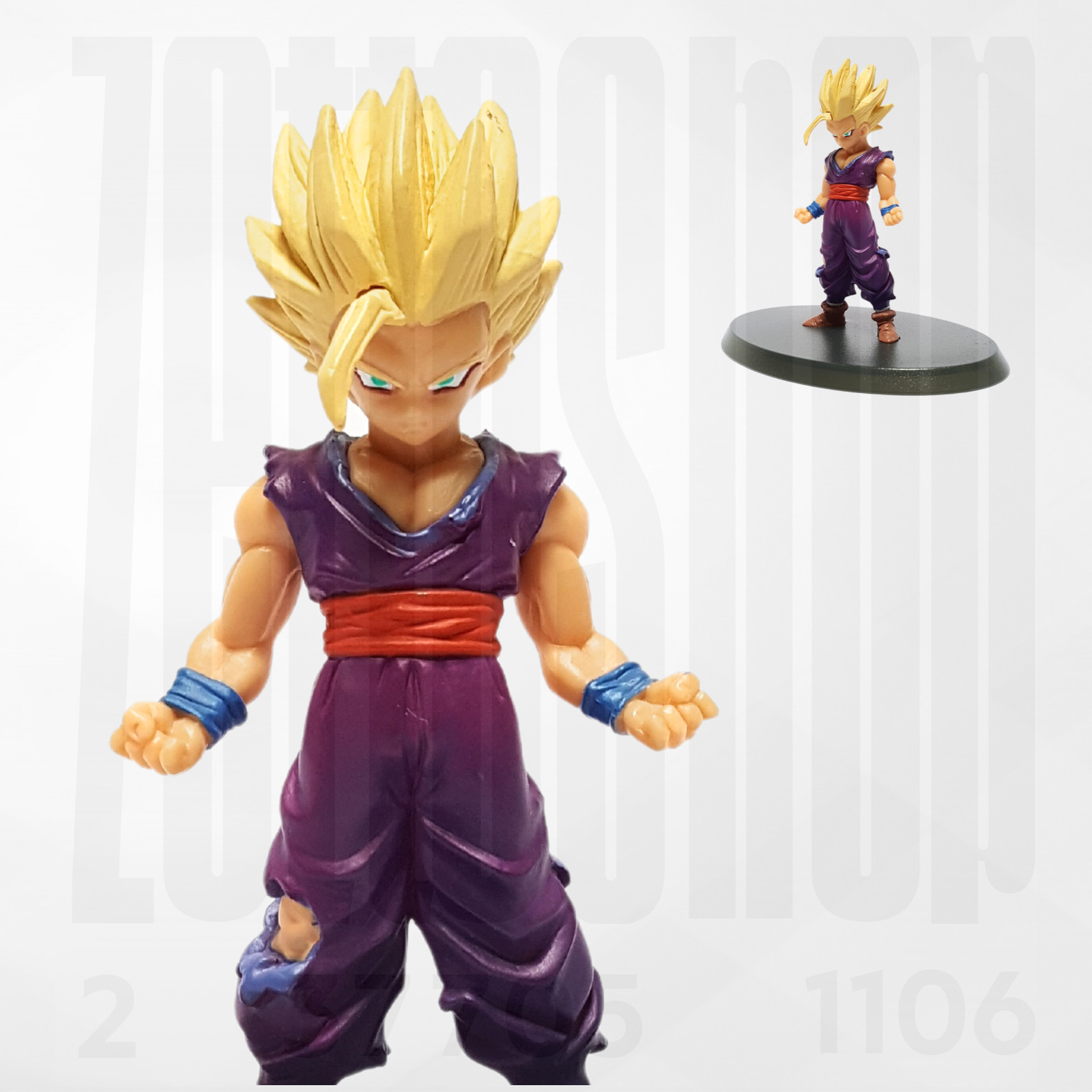 SSJ2 GOHAN LEGEND OF MANGA HACHETTE FIGURE DRAGON BALL SANGOHAN DBZ #15 SHUEISHA