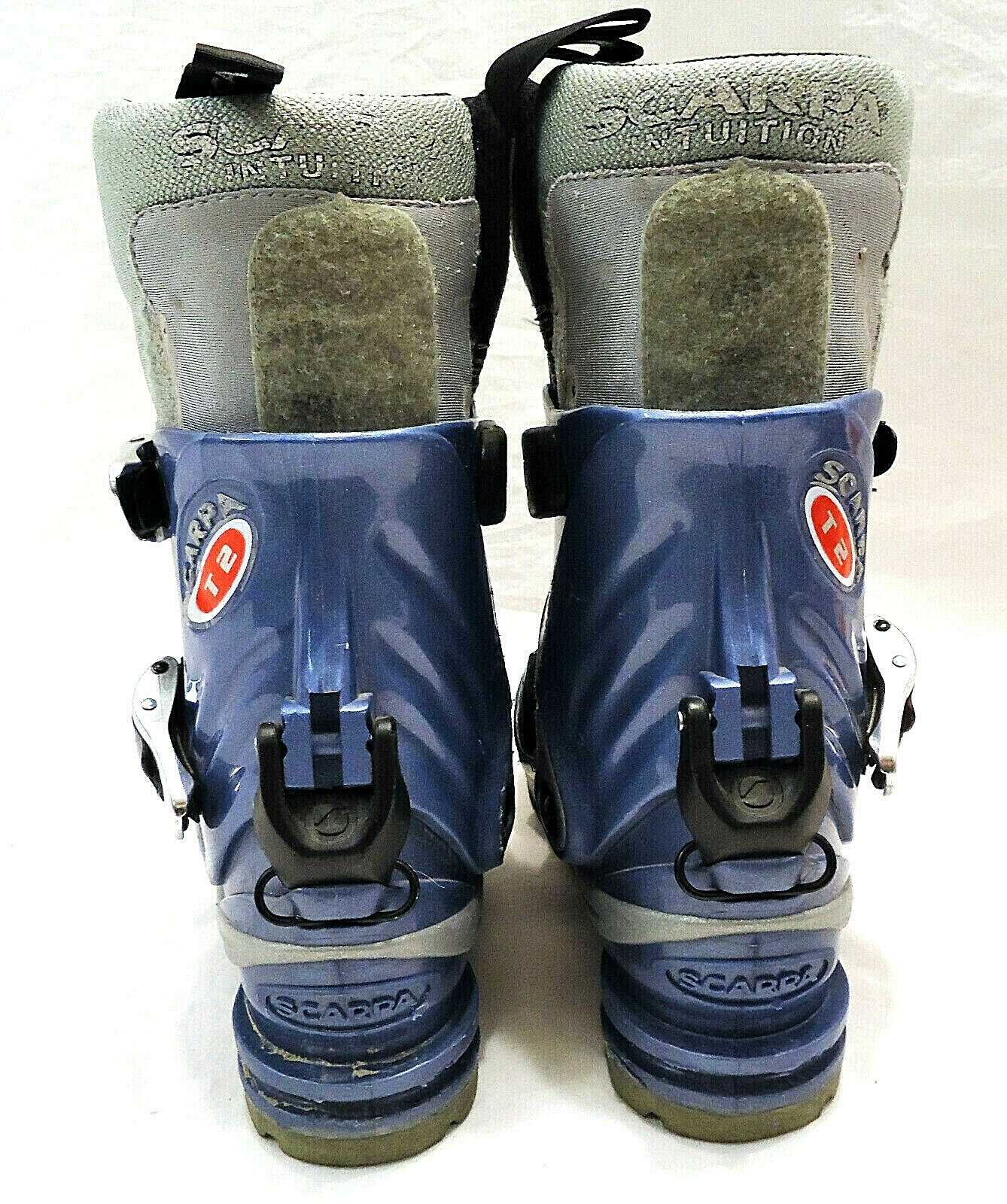 Scarpa Terminator T2 3Pin 75mm Telemark Ski Boots US (M) 4.5 (W) 5.5
