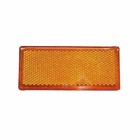 Catadioptre Rectangle Forme pour Camion, Agriculture, Tiller, Combinez - Ambre