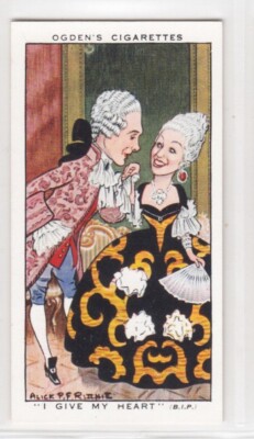 1936  Movie Card of Owen Nares and Gitta Alpar in ''I Give My Heart''