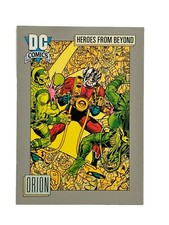 Excellent: Vintage 1992 Impel DC Comics Orion Trading Card