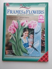 DONNA DEWBERRY ONE STROKE FRAMES FLOWER BUNNY BUG PLAID Painting Booklet 9526