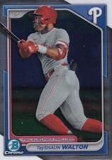 2024 Bowman Chrome Propects Card #BCP-113 TayShaun Walton 