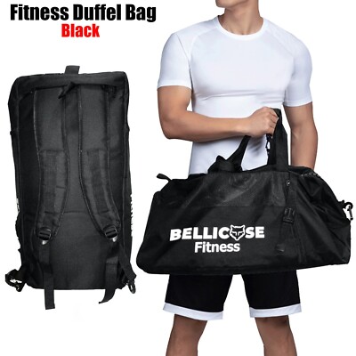 Gym Duffel Bag Sports MMA Boxing Gear Backpack Water Resistant
