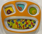 Kids Divided Circo Melamine ABC Plate Plastic Tray - 4 Compartments