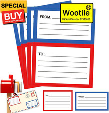 to from Return Address Mailing Labels 120 Pcs Blank Mail Shipping Label Postage