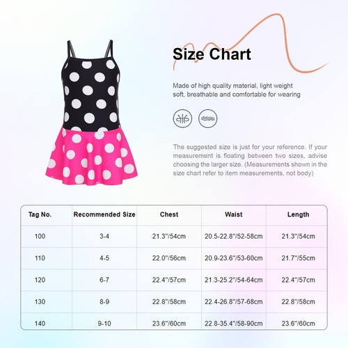 Kids Girls Beachwear Summer Swimwear Holiday Swimsuit Print Bikini Pool A-line - Picture 11 of 34
