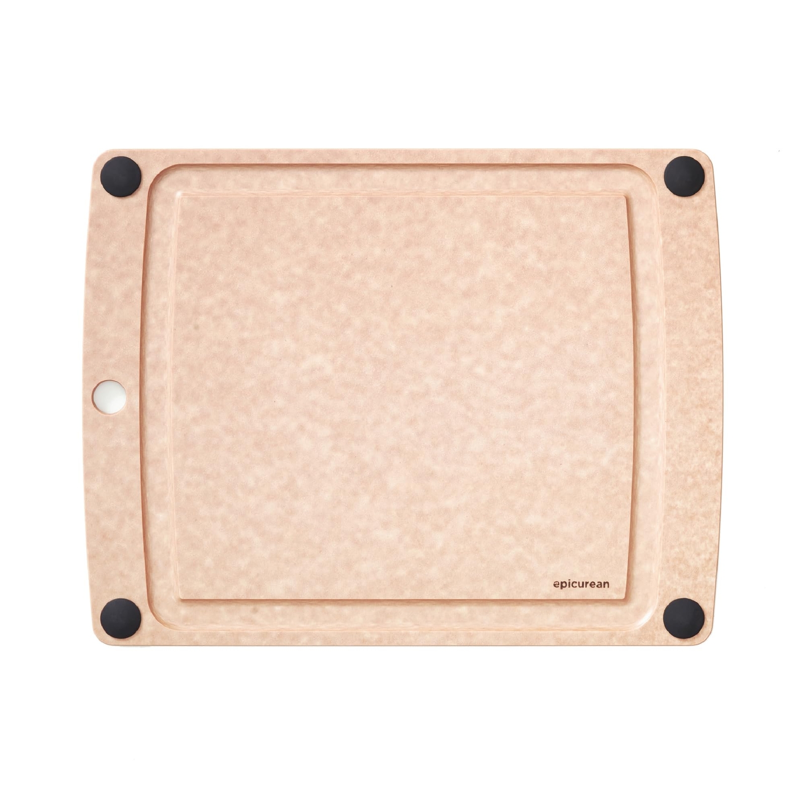 All-In-Cutting Board with Non-Slip Feet and Juice Groove, 14.5