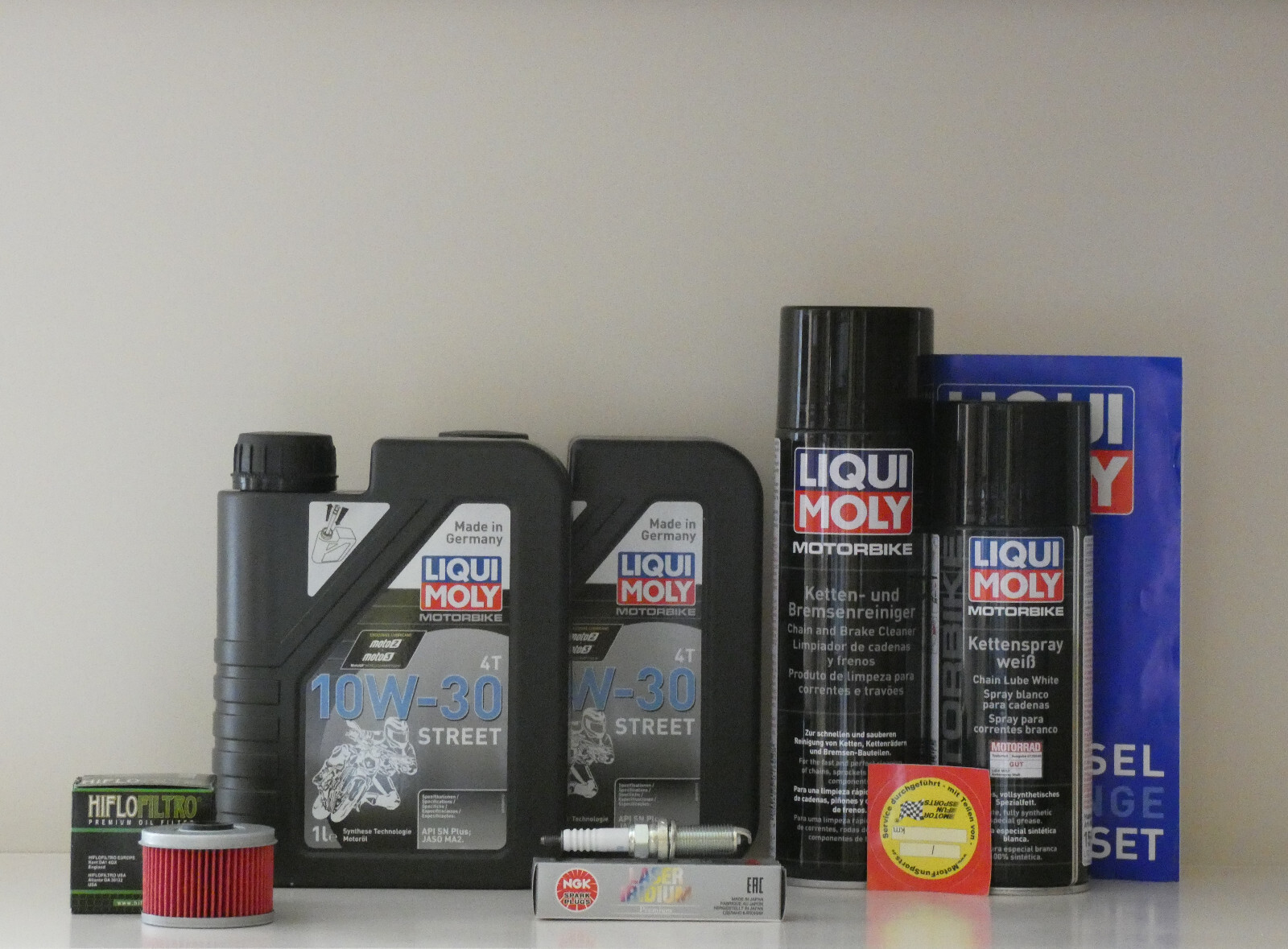 Maintenance Set Honda CRF 300 LRA Rally Inspection Oil Spark Plug