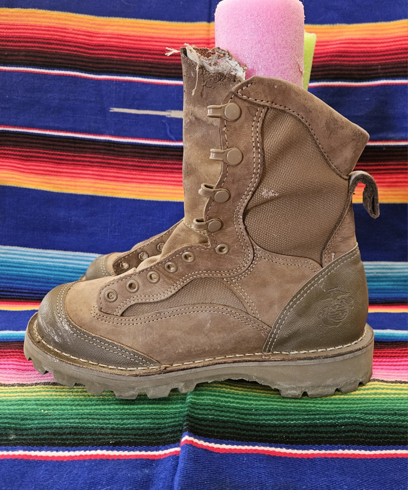 USMC Danner Desert RAT Boots Military Mens Size 6.5 X… Gem