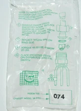 Armstrong Lennox Danfoss HVAC Piston Orifice Kit .074 Orfice Chatleff 38-3103074