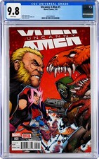 Uncanny X-Men #5 CGC 9.8 (May 2016, Marvel) Cullen Bunn Story, Greg Land Cover