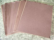 60pc Silicon Carbide Wet / Dry Sandpaper Sheets 9 X 11 V Fine Coarse Assorted sl