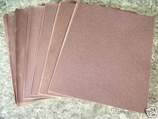 60pc Silicon Carbide Wet / Dry Sandpaper Sheets 9 X 11 V Fine Coarse Assorted sl