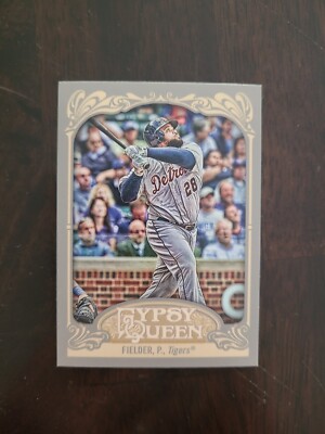 2012 Topps Gypsy Queen Prince Fielder #160 Detroit Tigers