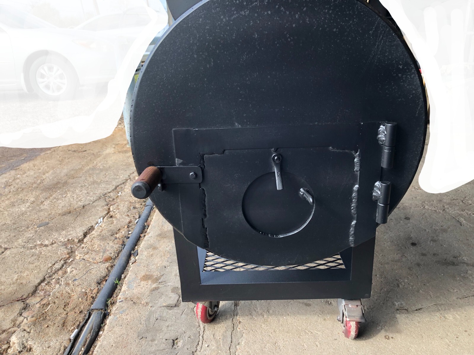 BBQ Pit Smoker with Firebox eBay