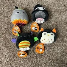Squishmallow Halloween Theme Bundle of 4 Flip-A-Mallows NWT