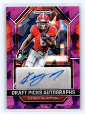 2023 Prizm Draft Picks Purple Ice Prizm DPA-KMC Kenny McIntosh SP /49 SEAHAWKS